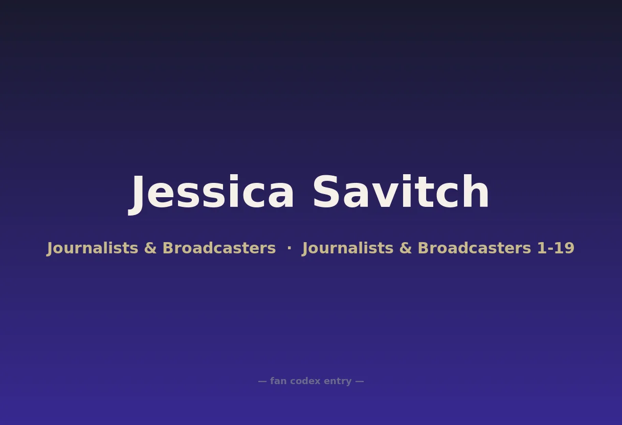 Jessica Savitch