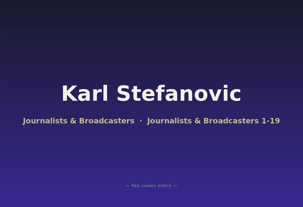 Karl Stefanovic