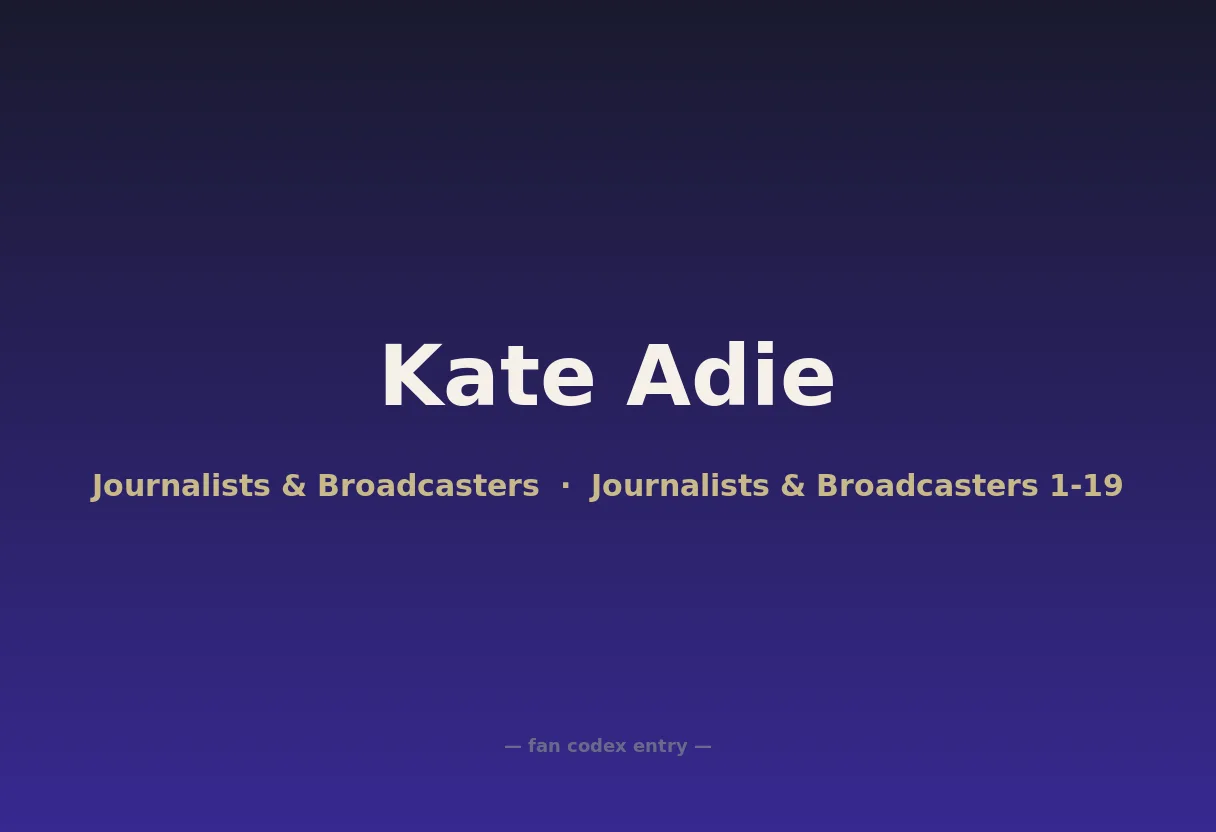 Kate Adie