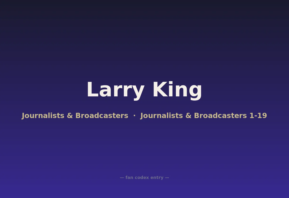 Larry King