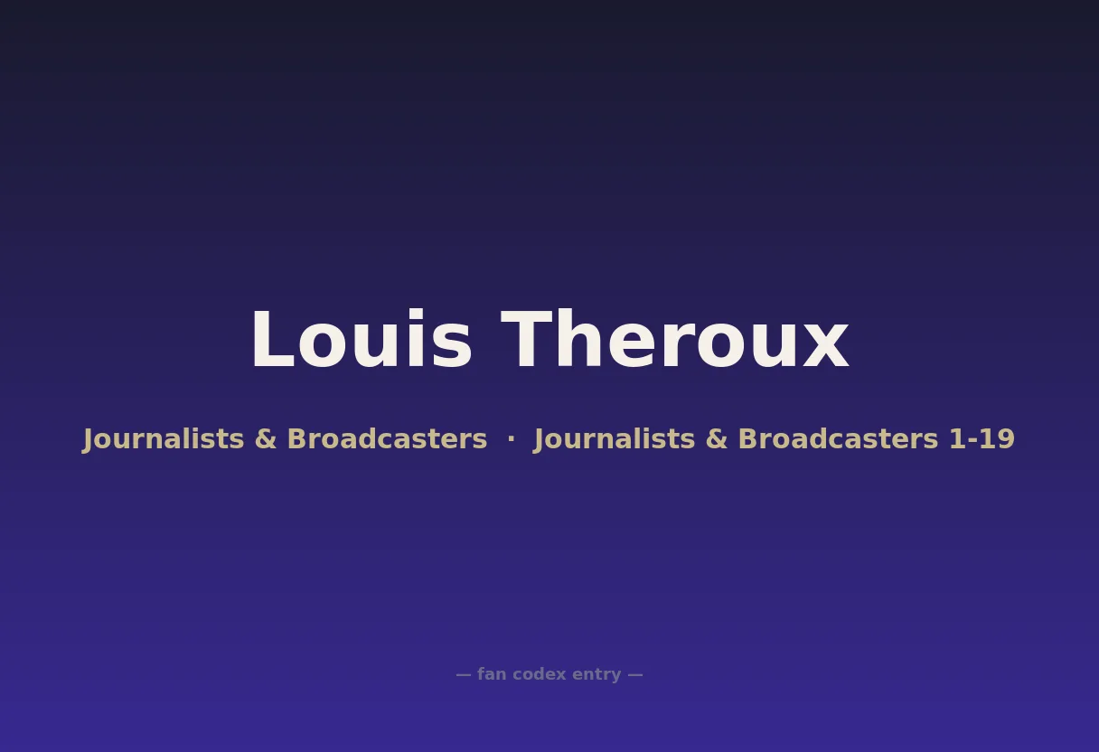 Louis Theroux